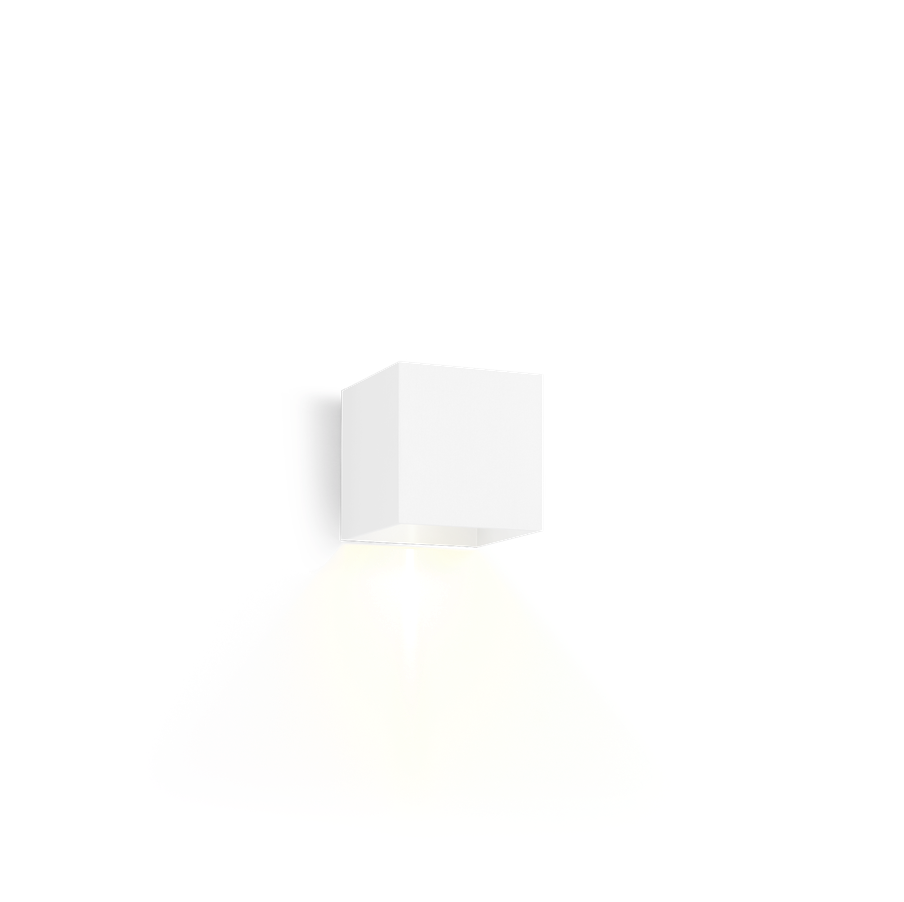 Box LED væglampe Wever & Ducré - Model 1,0 lys ned / Hvid / 3000 Kelvin