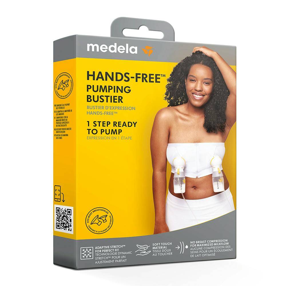 Medela Hands-Free Pump Bustier Black M 1 st
