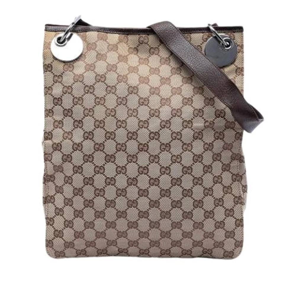 Gucci Vintage - Pre-owned The Eclipse Crossbody Bag Vintage - Dam - ONE Size - Läder