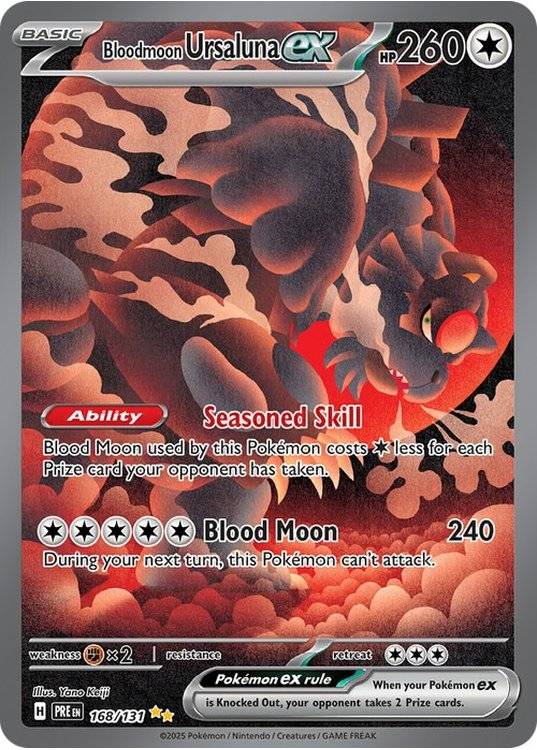 Bloodmoon Ursaluna ex - 168/131.