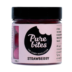 Pure Bites Strawberry Kugler 110g.