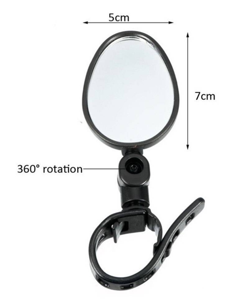 Cykelspegel 360 Graders Rotation - D