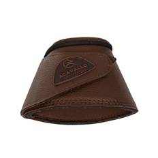 Eco leather bell boots with velcro fastening - Black - L