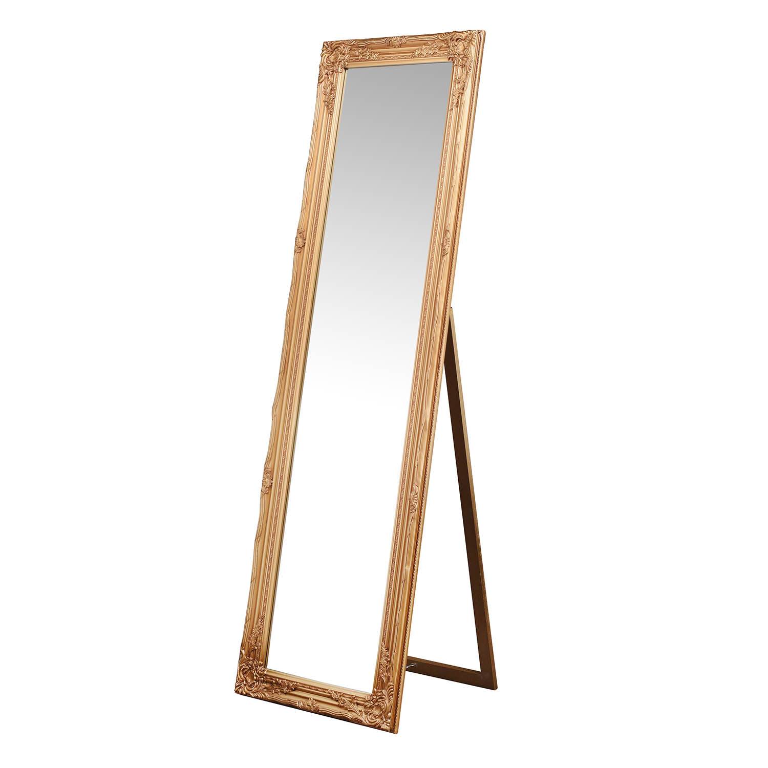 Golvspegel Guld 50x170cm Alfred | Vesani