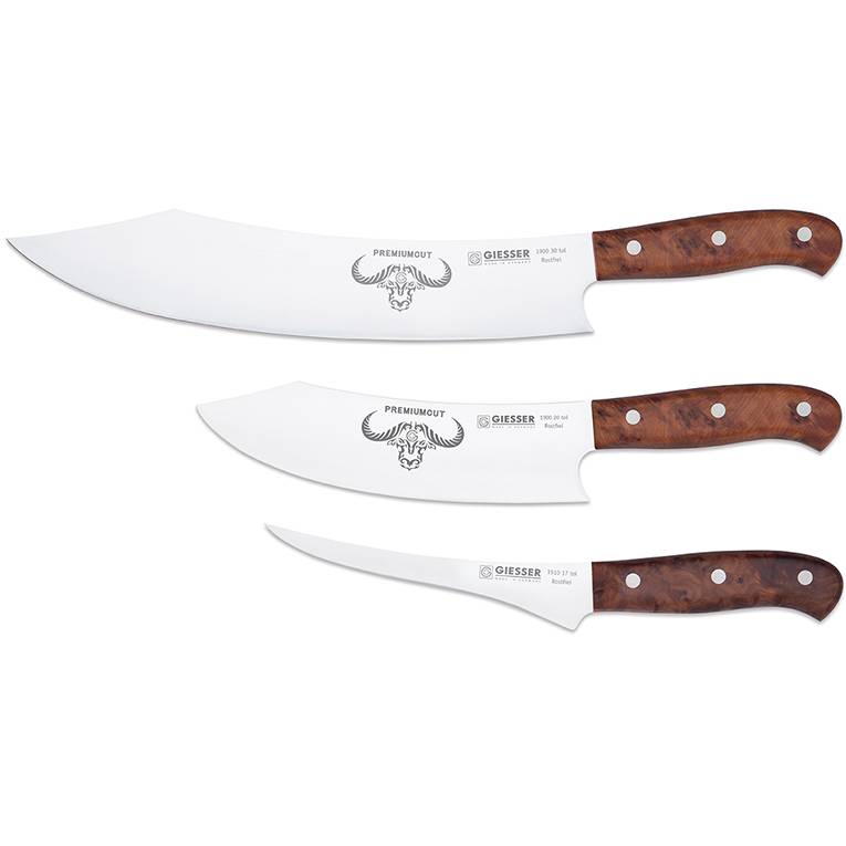 PremiumCut knivset nr. 1 - 3 knivar, tree of life