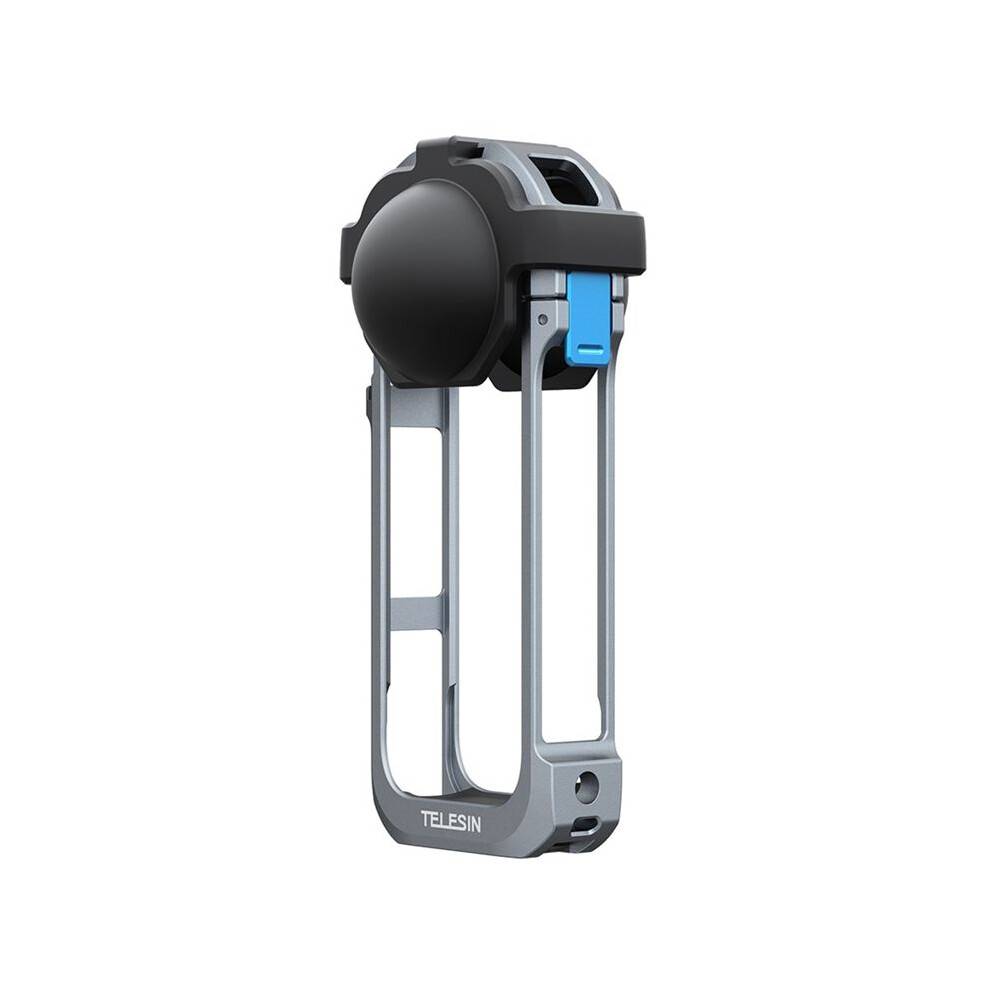 TELESIN for X5 Camera Cage Aluminum Alloy Protective Vlog Frame Utility Cage for Enhanced Durability and Performance