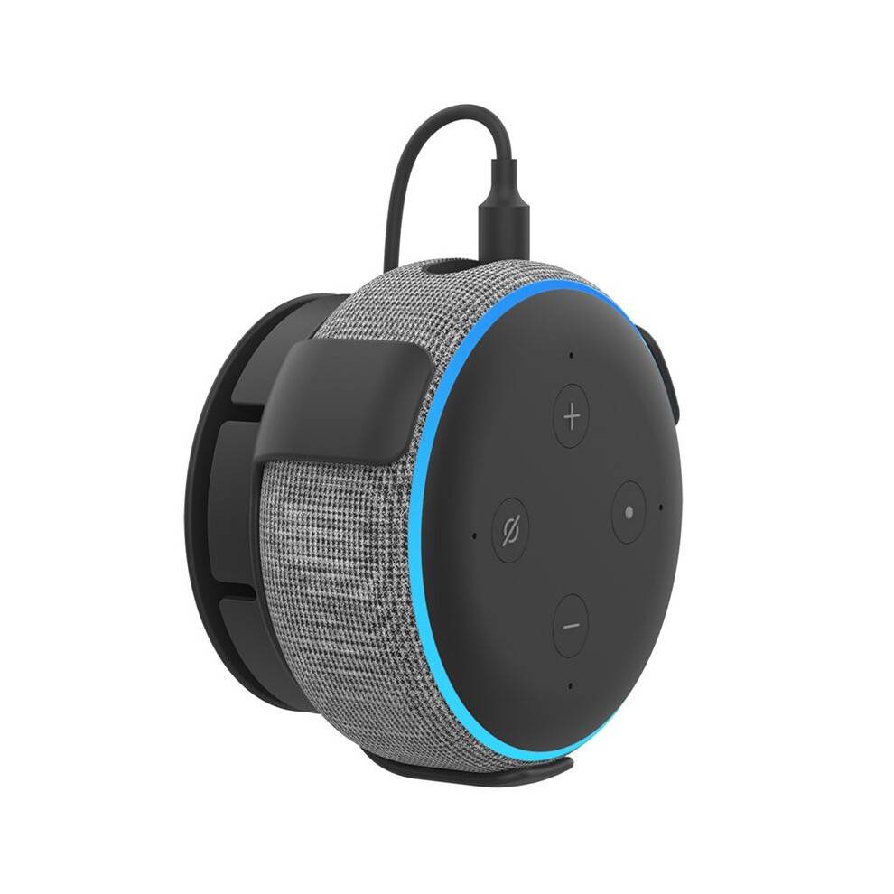 Högtalarväggfäste för Alexa Echo Dot 3rd Gen Speaker inomhushögtalarhöljesfäste Svart