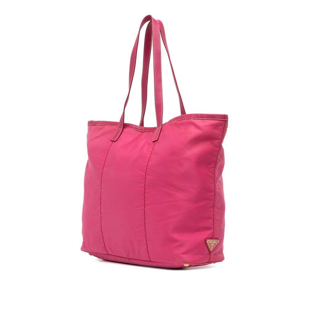 Prada Vintage Prada Canapa Tote L 33cm x W 35.50cm x D 13.50cm - Totebags Nylon hos Magasin.