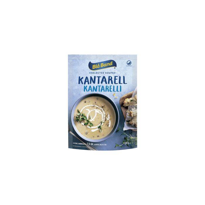 Blå Band Kantarellsoppa