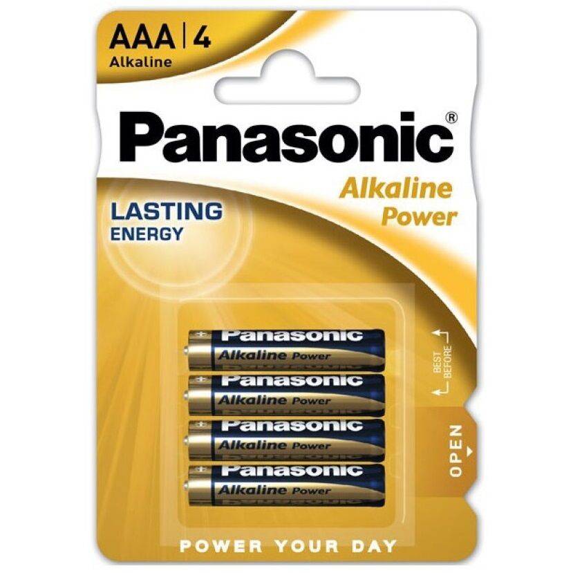 Panasonic Bronze AAA-batteri LR03 4-pack