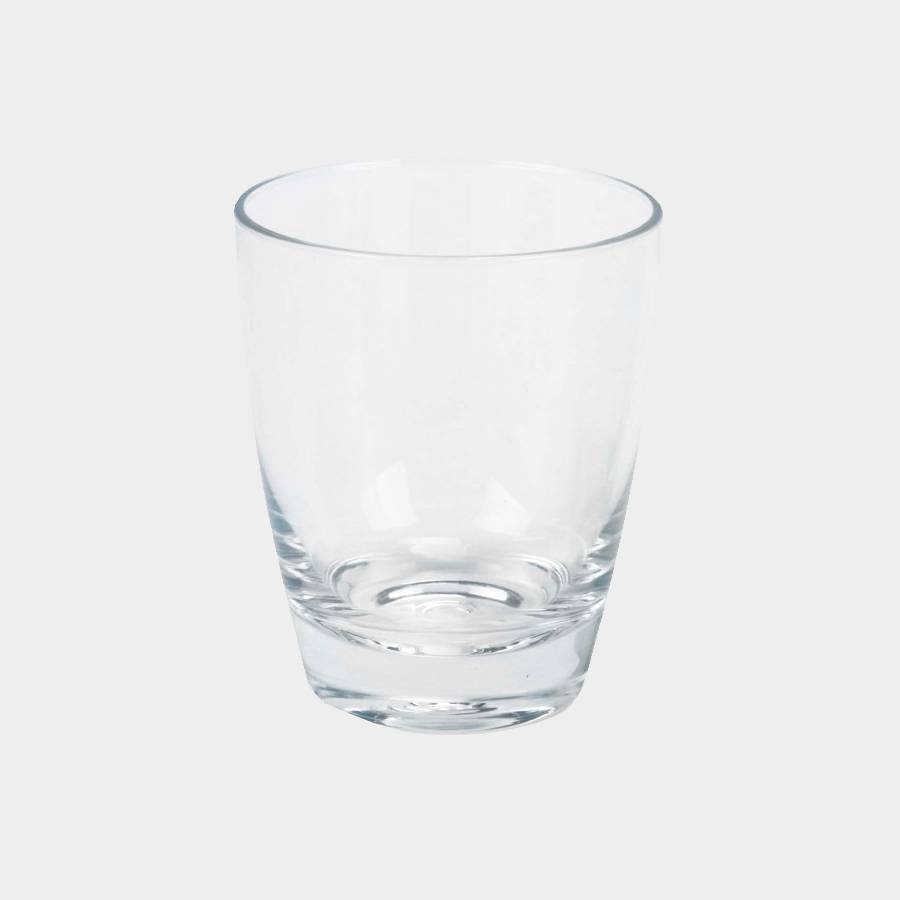 Plastglas Couleur Mer Capri Akryl, transparent, 35 cl, 6-pak