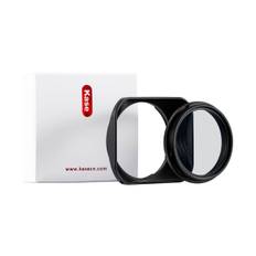 Lens Hood Square + MCUV filter 49mm Fuji X100VI Black