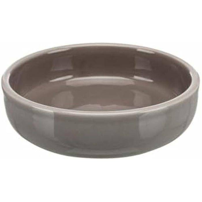 Ceramic bowl - TRIXIE - 0.3 L - For dogs with short snouts - Assorted colors - Indoor