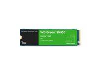 (ComputerSalg) WD Green SN350 NVMe SSD WDS100T3G0C - SSD - 1 TB - inbyggd - M.2 2280 - PCIe 3.0 x4 (NVMe)