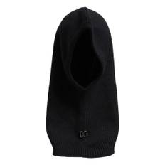 Dolce & Gabbana, Accessoarer, unisex, ONE Size, Kashmir, Ullstickad Balaclava Mössa
