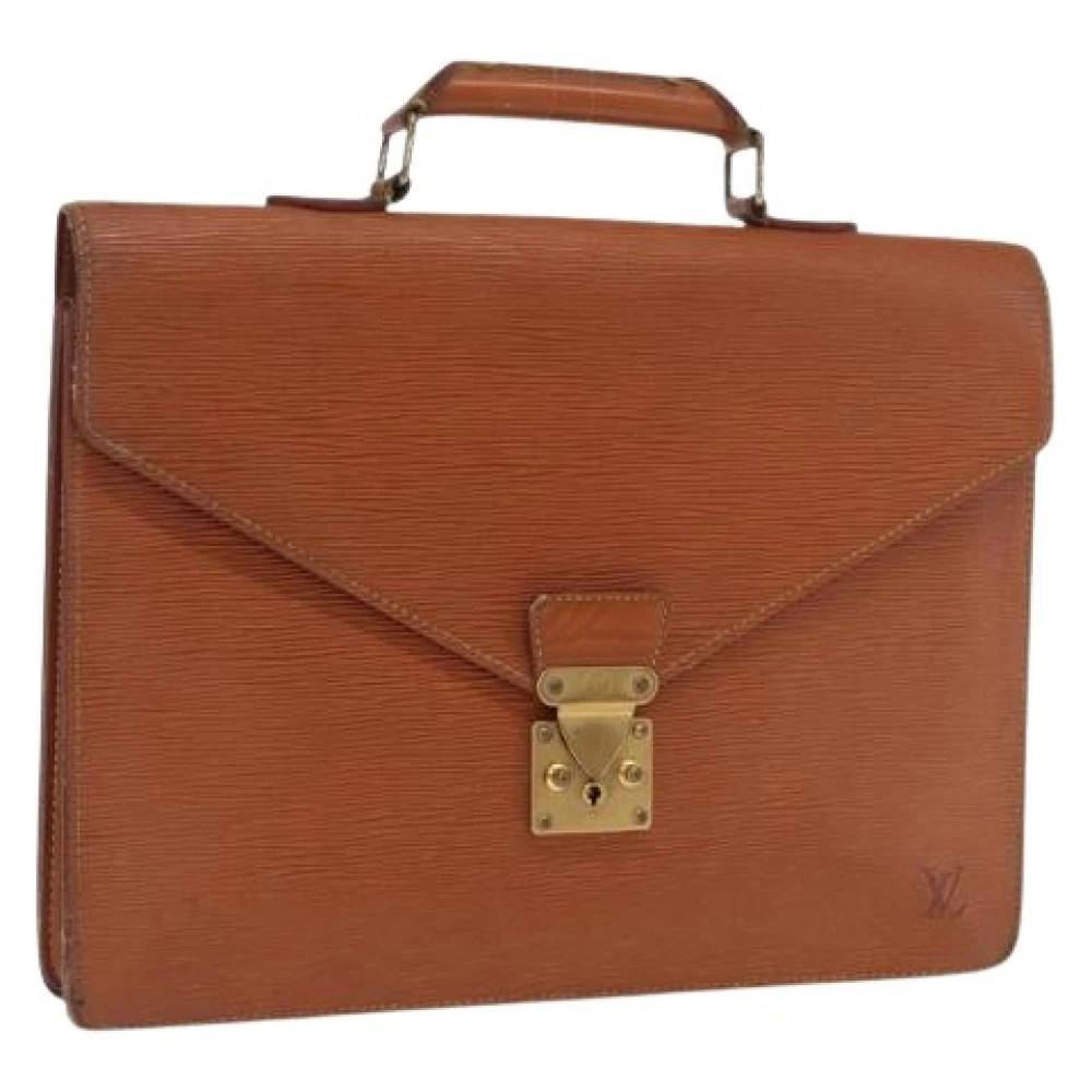 Louis Vuitton Vintage Pre-owned Vintage Håndtaske - Vintage - Dame - Brun - ONE SIZE - Læder