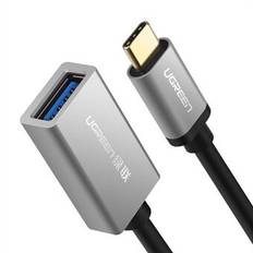 UGREEN 0,1 m Typ-C hane till USB 3.0 hona OTG-adapter 5 Gbps dataöverföringskabel