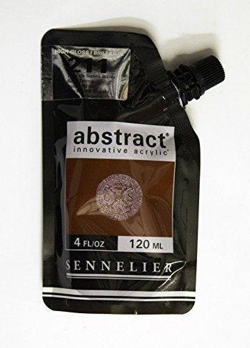 Sennelier Abstract Akrylfärg 120 ml Burnt Sienna 211