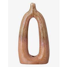 Bloomingville Baldrian Deco Vase - Vaser - ORANGE / orange