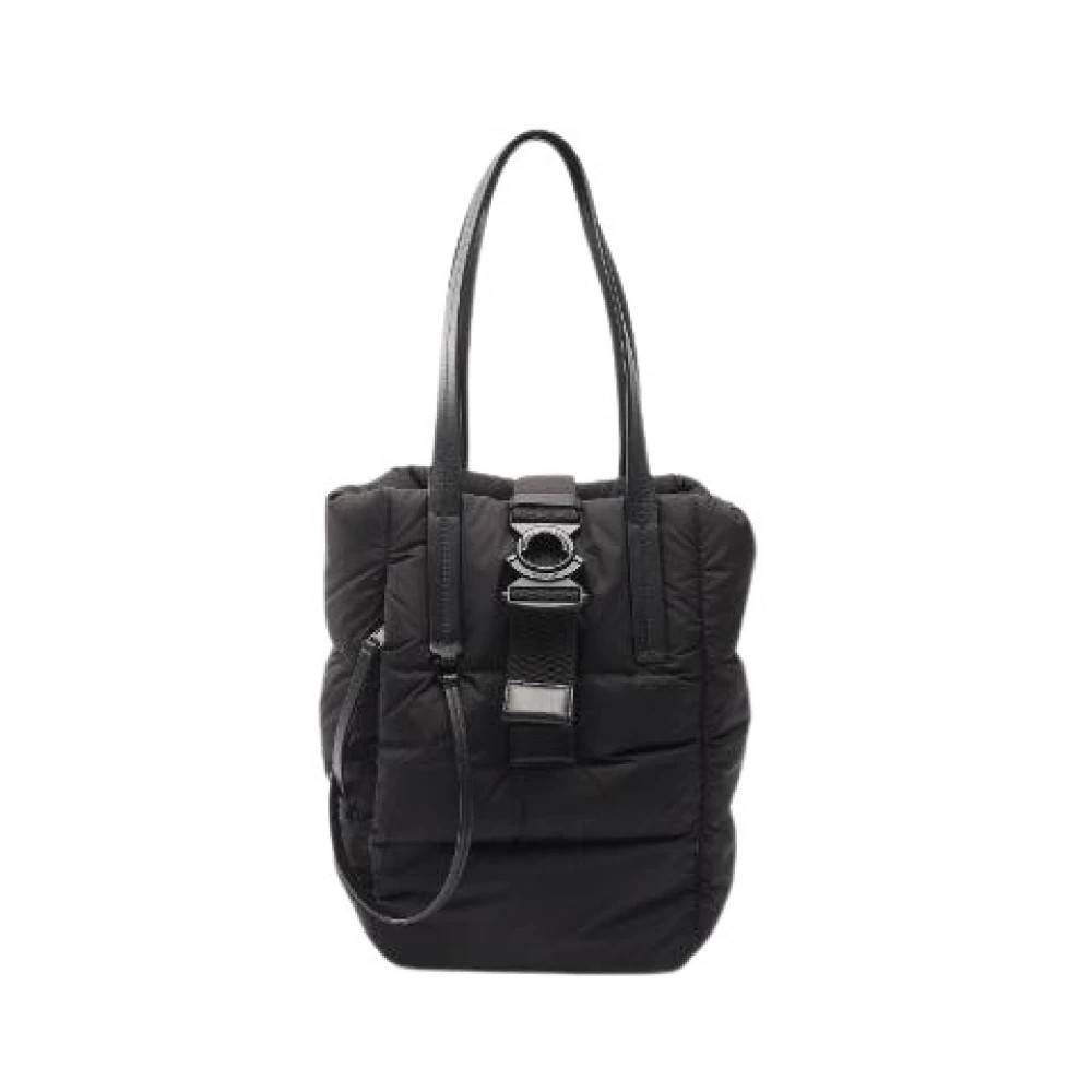 Moncler Pre-owned Pre-owned Xander Tote Small Tote Bag - Vintage - Dame - Sort - ONE SIZE - Uld