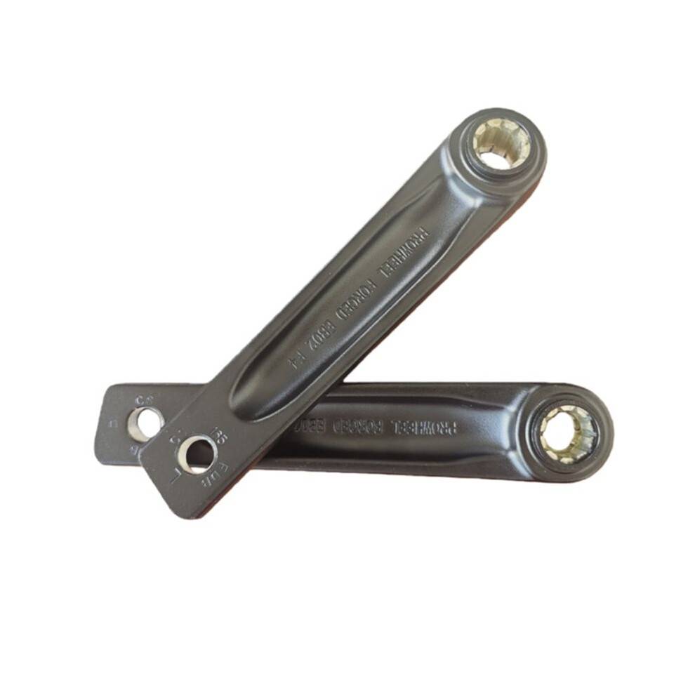 165mm Crank Arms, ISIS Spline Interface, for Bafang M620/M820 Mid-Drive E-Bikes