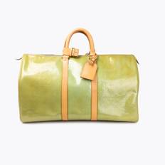 LOUIS VUITTON Keepall 45 Boston Mercer - Green