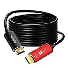 Twozoh 8K fiber HDMI kabel 5M, Hög hastighet HDMI 2.1 fiberoptisk sladd stöder 48Gbps 8K@60Hz 4K@120Hz