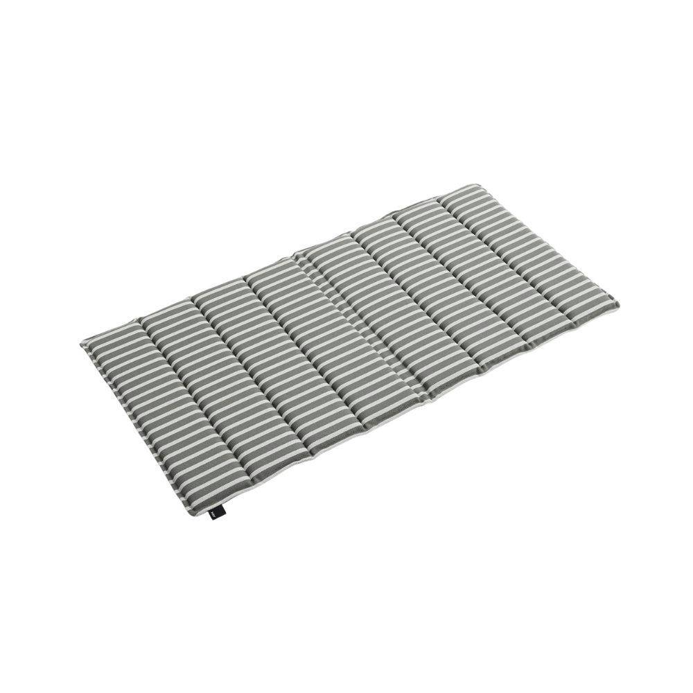 HAY Terrazza Folding Seat Cushion Bold Stripe (82x40 cm) Grey