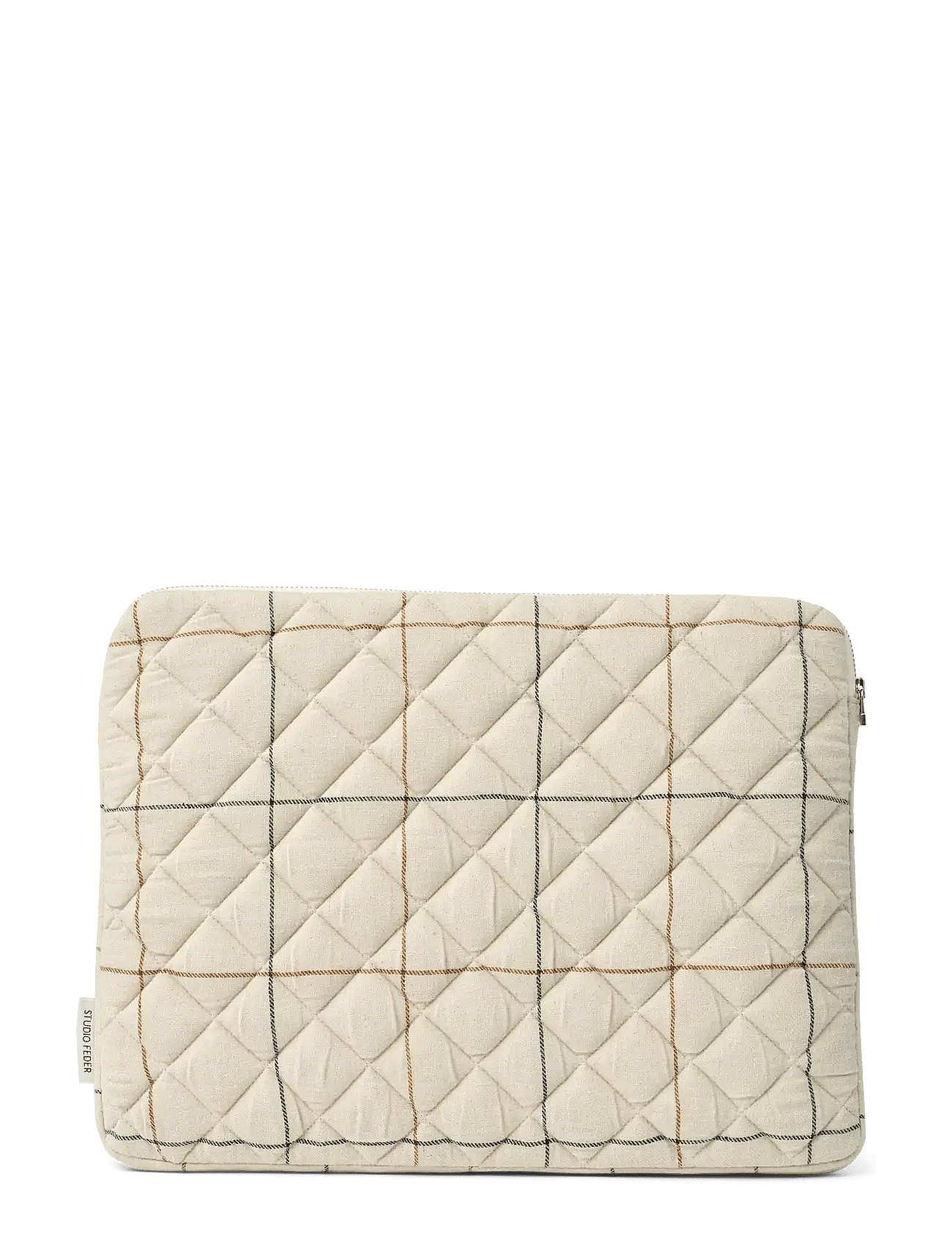 STUDIO FEDER Lara Laptop Case - Cot/Lin | Cream | 40X 45 cm