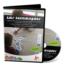 Abcleg Læringskit - Lær talmængder med øjne, ører, hænder og krop