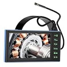 Triple Camera Endoscope 7-tums IPS Color Screen Borescope med 8 LED-ljus 1080P Foton Videos Ormkamera IP67 Vattentät 2 Miljoner Pixlar Inspektionskamera (Typ 1 & 1M)