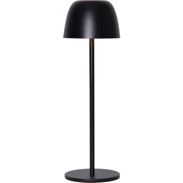 Bordslampa Star Trading Ronda Uppladdningsbar, touchdimmer, svart