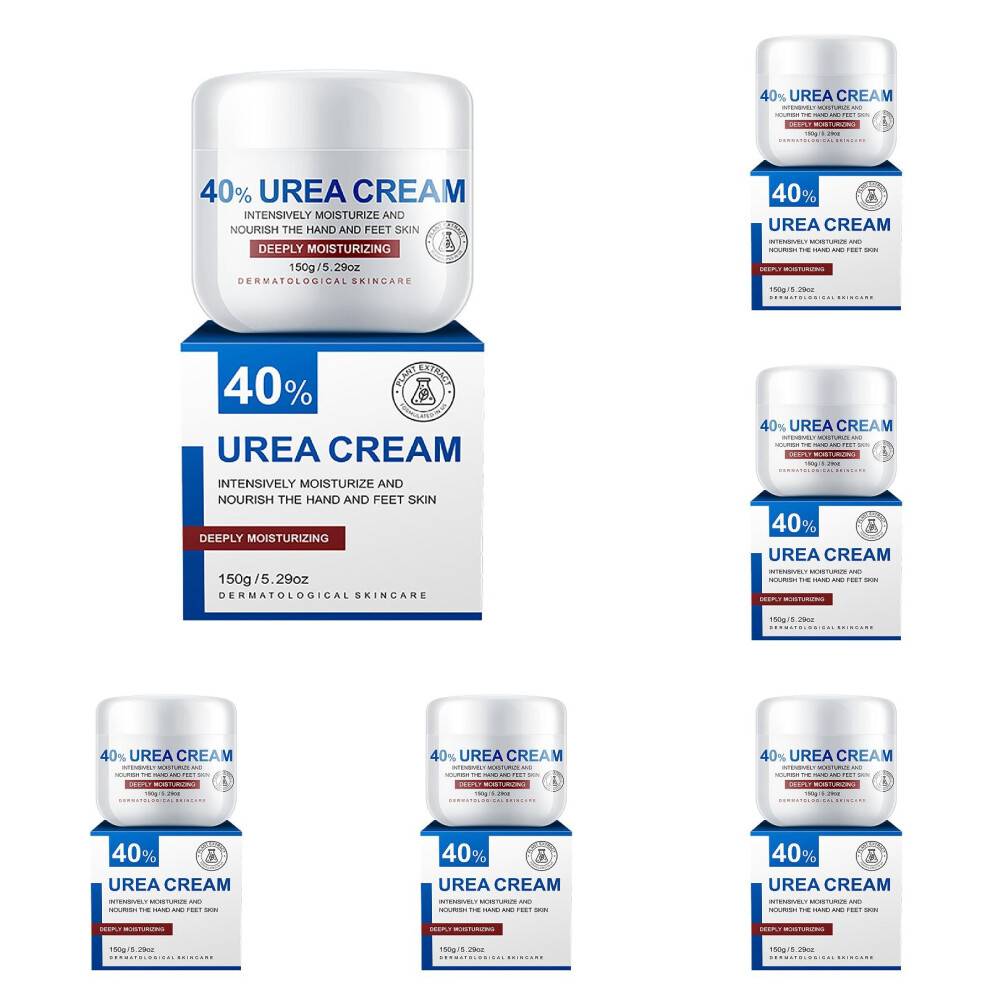 (Z-#3White 5PCS) BKBP Urea Cream 40 Percent Foot for Dry 40 Per Lotion for Feet Maximum Strength