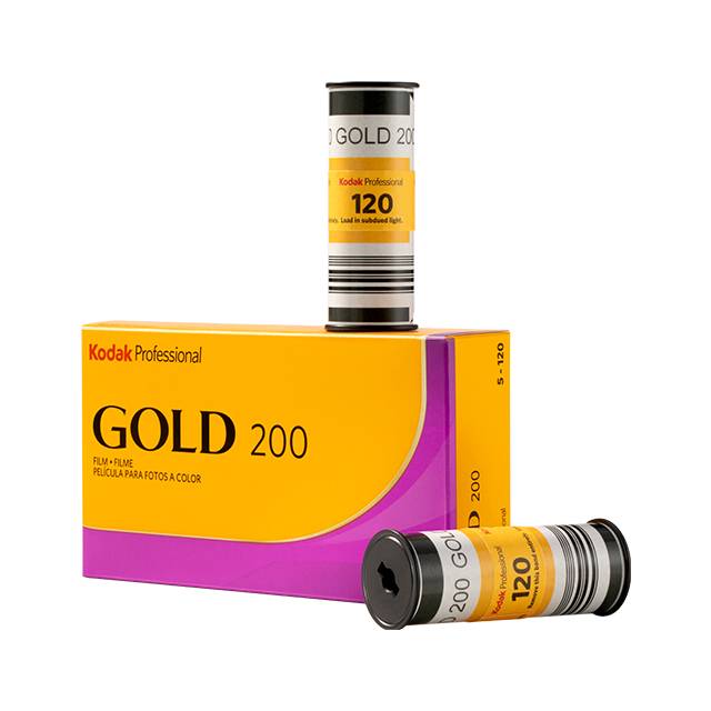 Kodak | Gold 200 120 film 5 pk. | Hos ImageFoto.