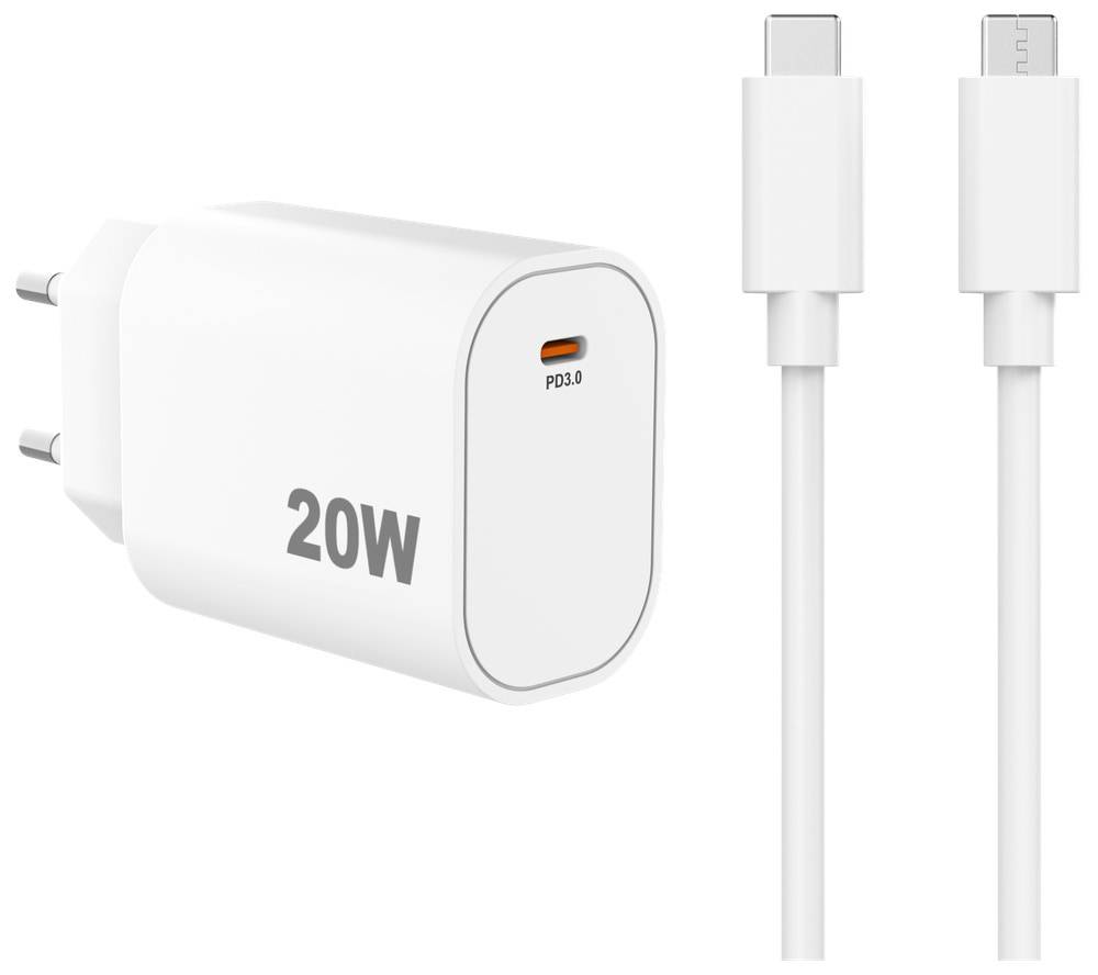 VANDENBERG Snabbladdare 20W - USB-C-kabel