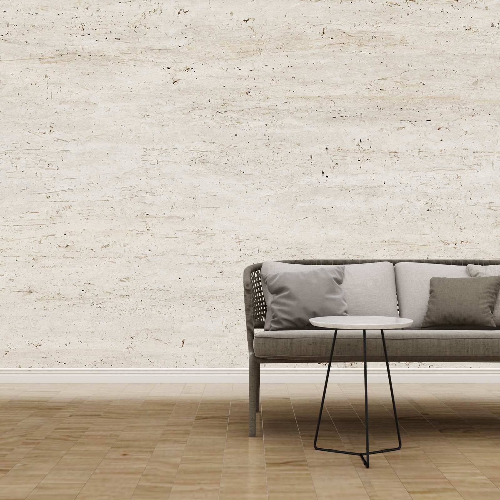 Tapet - Naturlig Beige Struktur