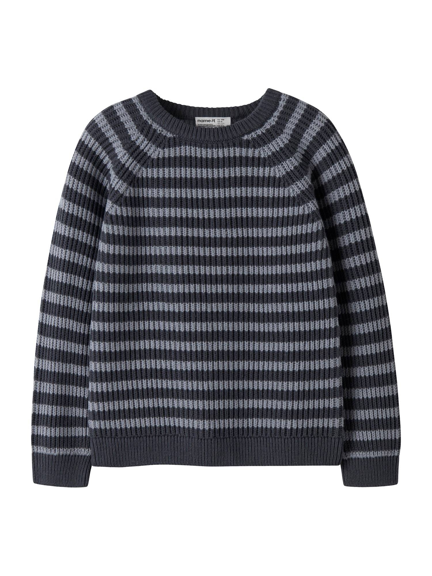 NAME IT Pullover 'NMMVOLLY'  navy / grå
