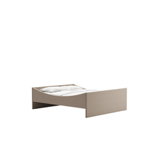RYE Curved Sengestel 180x210 Mørk Beige