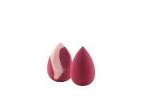 (ComputerSalg) Boho Beauty 2pcs Makeup Sponge Set 2 Mini Pinky Berry