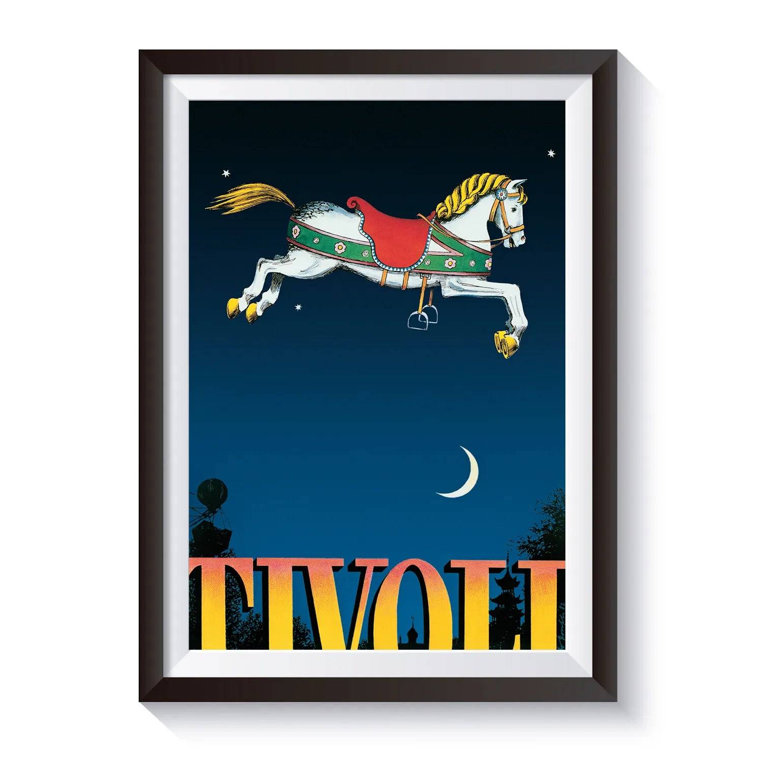 Tivoliplakat 60 x 80 - Bo Bonfils 1982.
