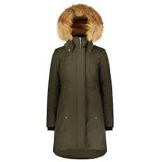 Moose Knuckles, Kappa, Dam, XS, Bomull, Guldtrimmad Stirling Parka - green (XS)