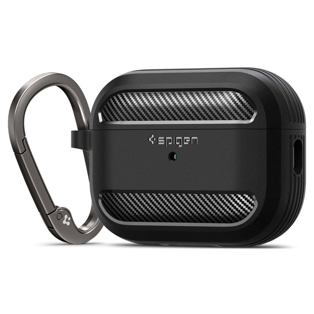 Spigen Apple AirPods Pro 2 Skal Rugged Armor Svart