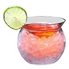 Glasögon för Cocktails, Roliga Cocktailglasögon | Praktiska koppar i klarglas Cocktailkoppar,Unika vinglas Fancy dricksglas för cocktails Vindrycker