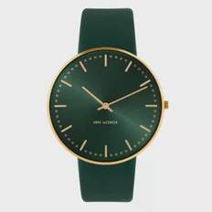 Arne Jacobsen City Hall Evergreen unisex armbåndsur 40 mm