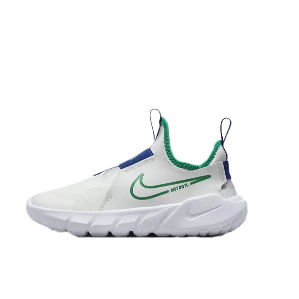 Nike Flex Runner 2 PS Vit Stadiumgrön Barnsneakers Summit-White Pure-Platinum Deep-Royal-Blue DJ6040-102 31
