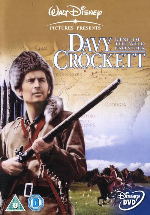 DVD - Davy Crockett - Vildmarkens hjälte (Engelskt omslag) (Beg)