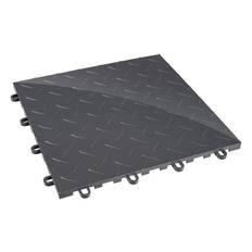 PELA Garagegolv, grå, 30x30 cm, 1,8 m²
