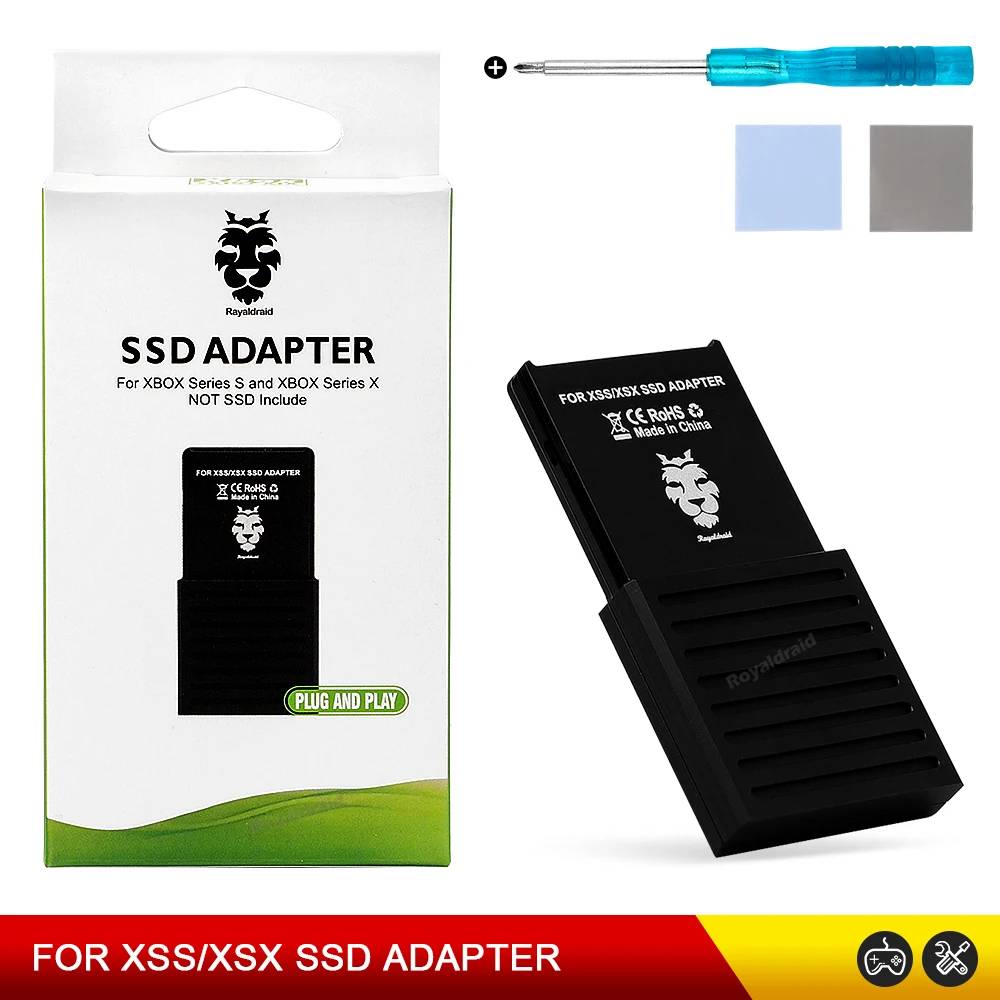 For Xbox Series X/S Matrix SSD Adapter Hard Drive Conversion Box M2 NVME 2230 PCIE4.0 Series Expansion Card Box Gaming Access