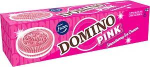 Kex Domino Pink Strawberry Ice Cream Fazer
