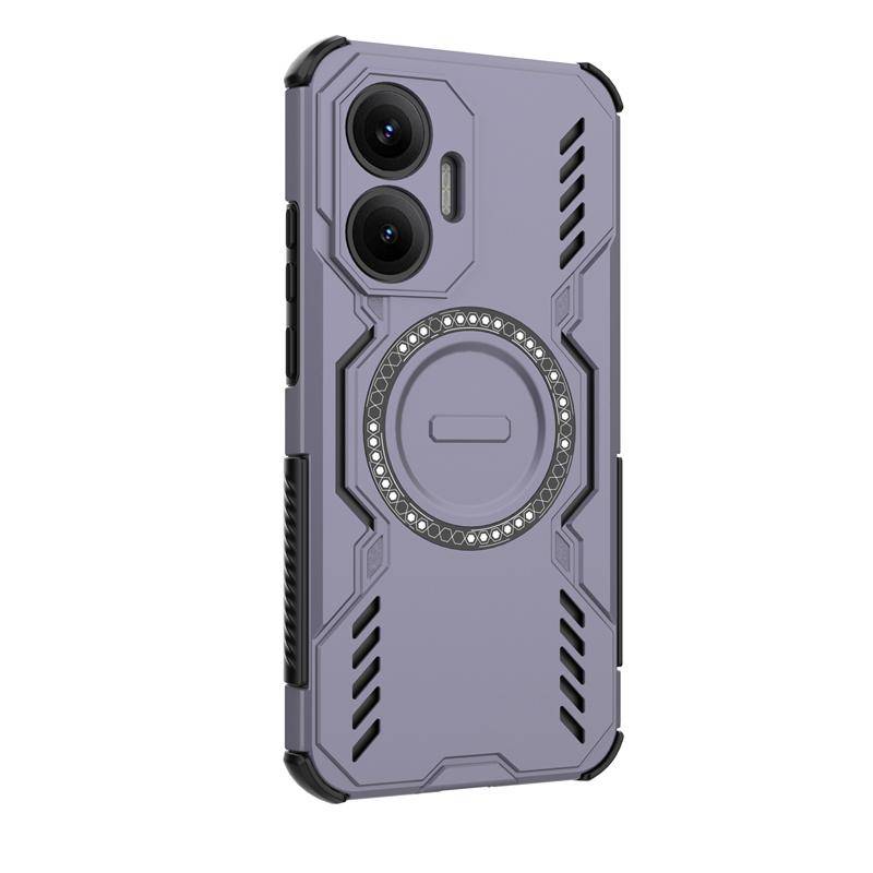 Armor PC+TPU Värmeavledande Robust Fodral För Xiaomi POCO X8 Pro Max X7 F8 Ultra F7 M8 M7 Pro Magnetisk Stötsäker Skyddande Omslag black
